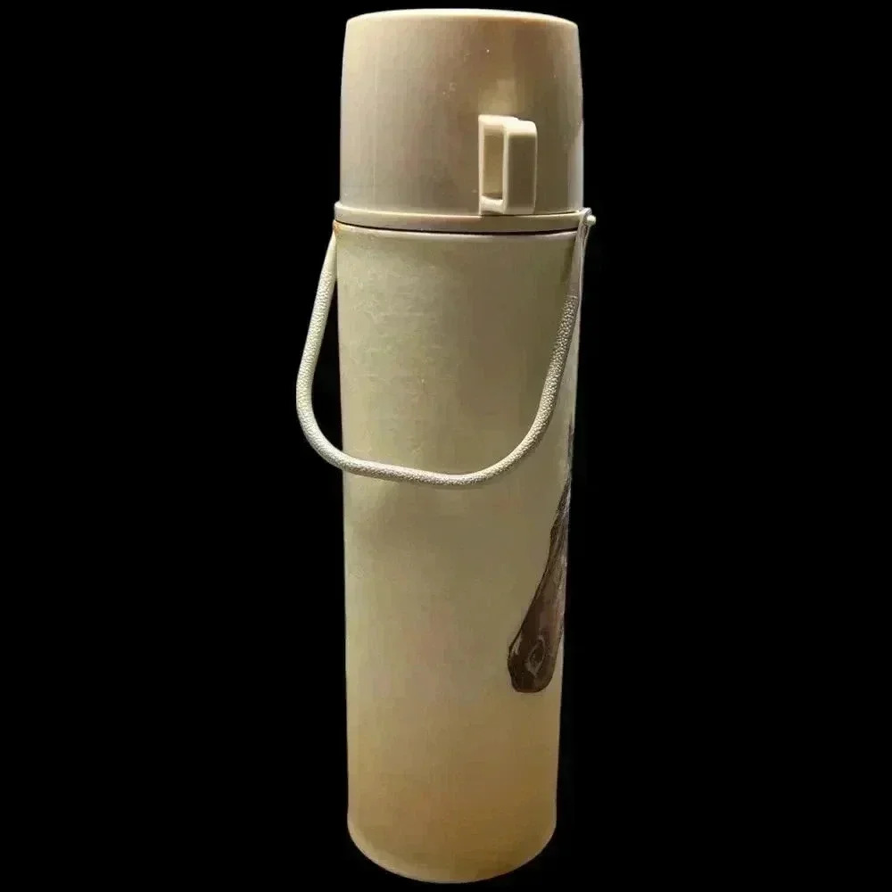 Vintage Horse Head Thermos Canister Gillian DuPont Estate Signed GG Gordon Grand - Picture 6 of 13